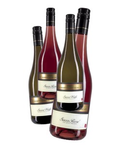 Secco Weiß und Rosé Perlwein